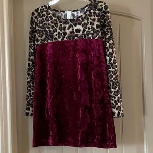 Velvet Cheetah top